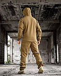 Тактичний костюм софтшел AURA койот sofftshel ПП7821 ТМ, фото 4