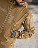 Тактичний костюм софтшел AURA койот sofftshel ПП7821 ТМ, фото 6