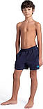 Шорти для плавання Arena BEACH BOXER SOLID R темно-синій Діти 164 см, фото 3