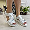 Босоніжки спортивні білі шкіряні ТМ Vasha Para. 39 розмір, фото 2