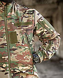 Тактичний костюм софтшел sofftshel мультикам AURA ВТ0476, фото 6
