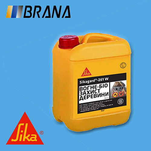 Sikagard®- 261 W зовнішній вогне- та біозахист деревини, 5л, фото 1