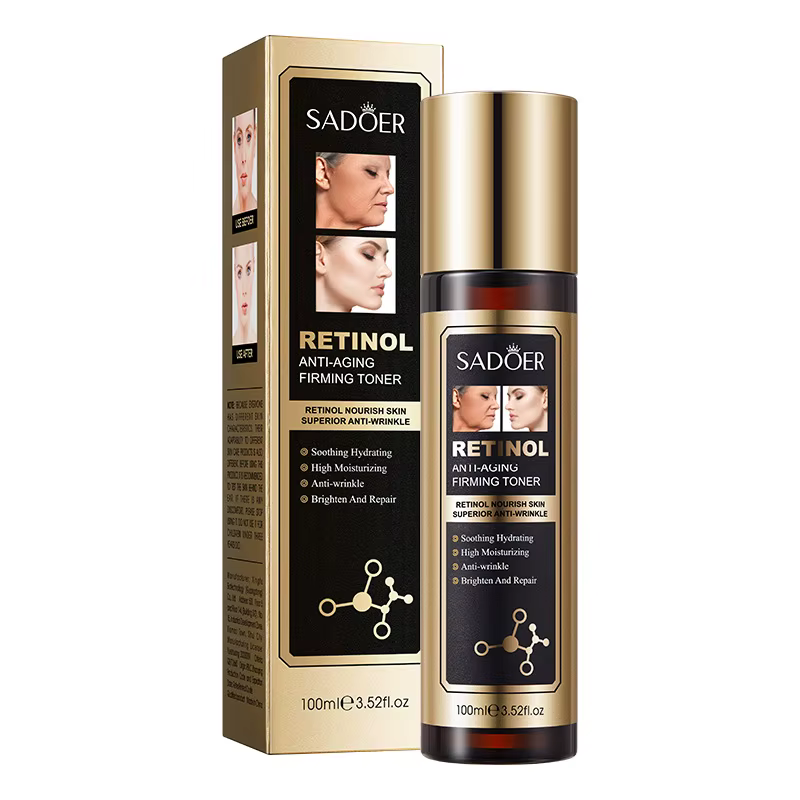 Антивіковий тонер для обличчя SADOER Retinol, зміцнюючий 100 мл
