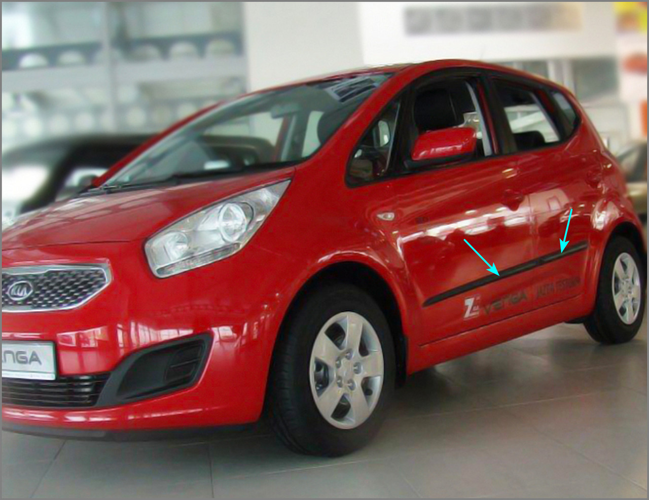 Молдинги на двері для KIA Venga 2010-2019, фото 1