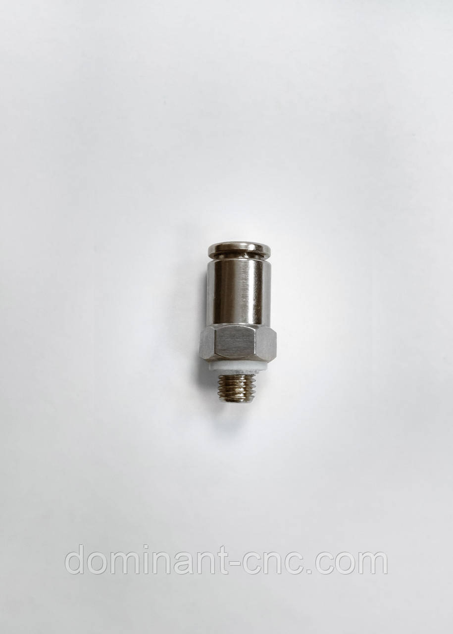 Фітинг для маслосистем металевий PL4-М6*0.75