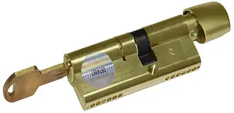 Циліндр дверний Gerda WKM 4 Atest C Variant AB ключ-поворот 75мм(30Т*45) латунь