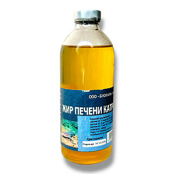 Жир печінки катрану 250мл