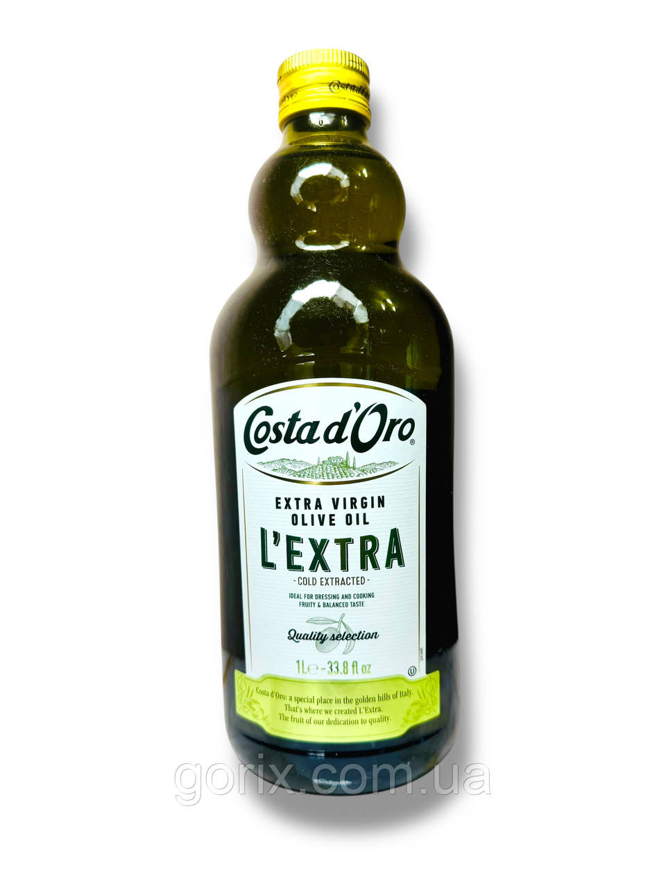 Олія оливкова Costa d`Oro extra virgin 1000 мл Італія, фото 1