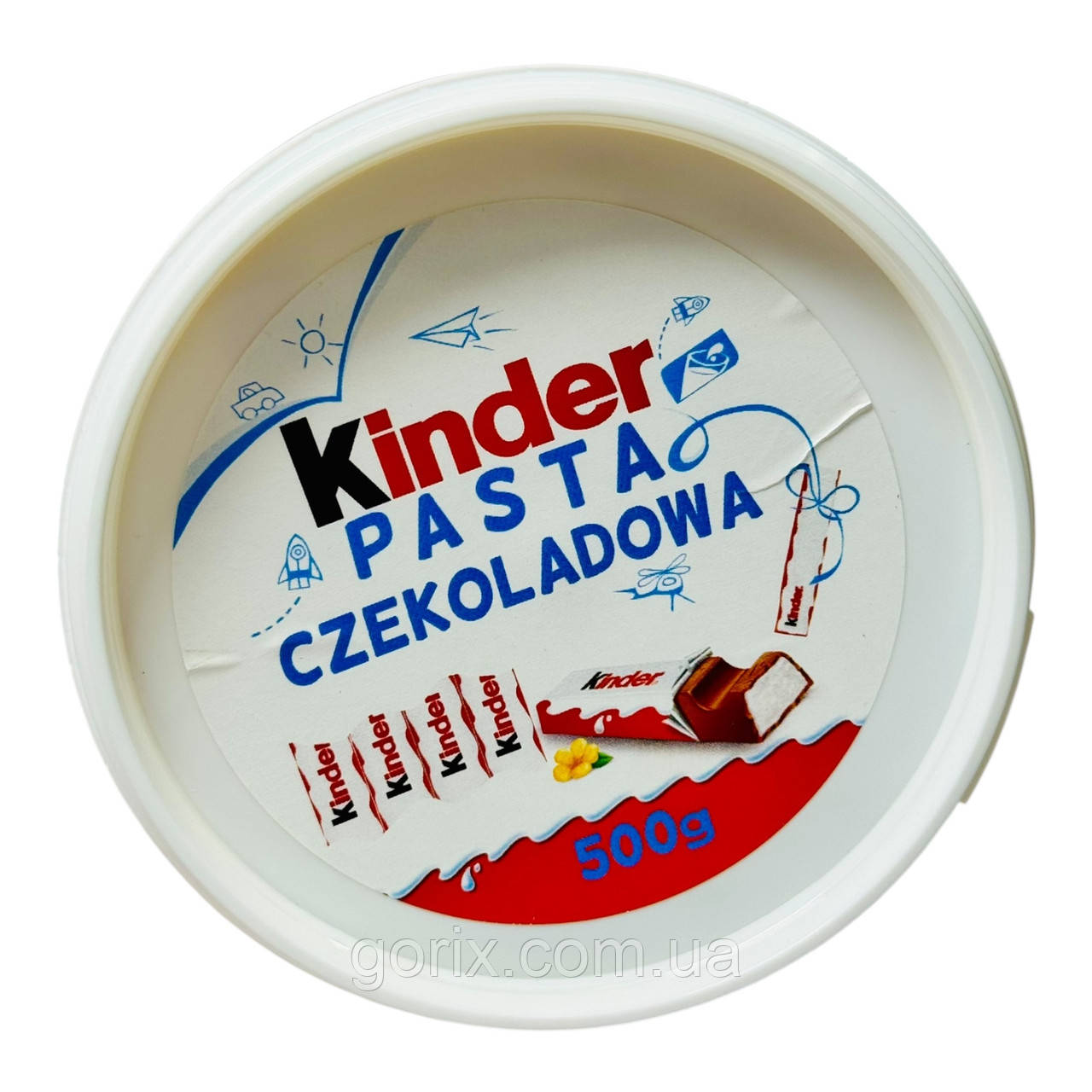 Шоколадна ПАСТА (крем) Kinder 500 грамів, фото 1