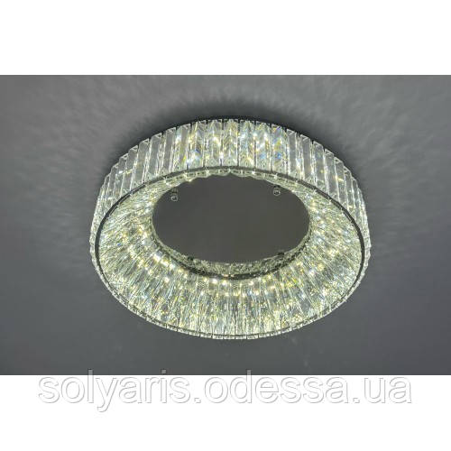 Стельова люстра 40см 100W 20м² колір Хром 229896-400, фото 1