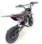 Електромотоцикл дитячий 200W на надувних колесах 12" з амортизаторами 36V 8Ah, фото 5