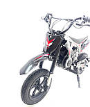 Електромотоцикл дитячий 200W на надувних колесах 12" з амортизаторами 36V 8Ah, фото 6