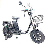 Електричний велосипед Minako Monster16" (1000W 60V 30Ah) Можна доукомплектувати (ВАНТАЖНИМ БАГАЖНИКОМ І СПИНКОЮ), фото 3