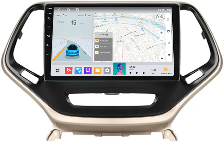 Штатна магнітола Mekede MS Jeep Cherokee 5 (2014-2018) QleD, фото 1