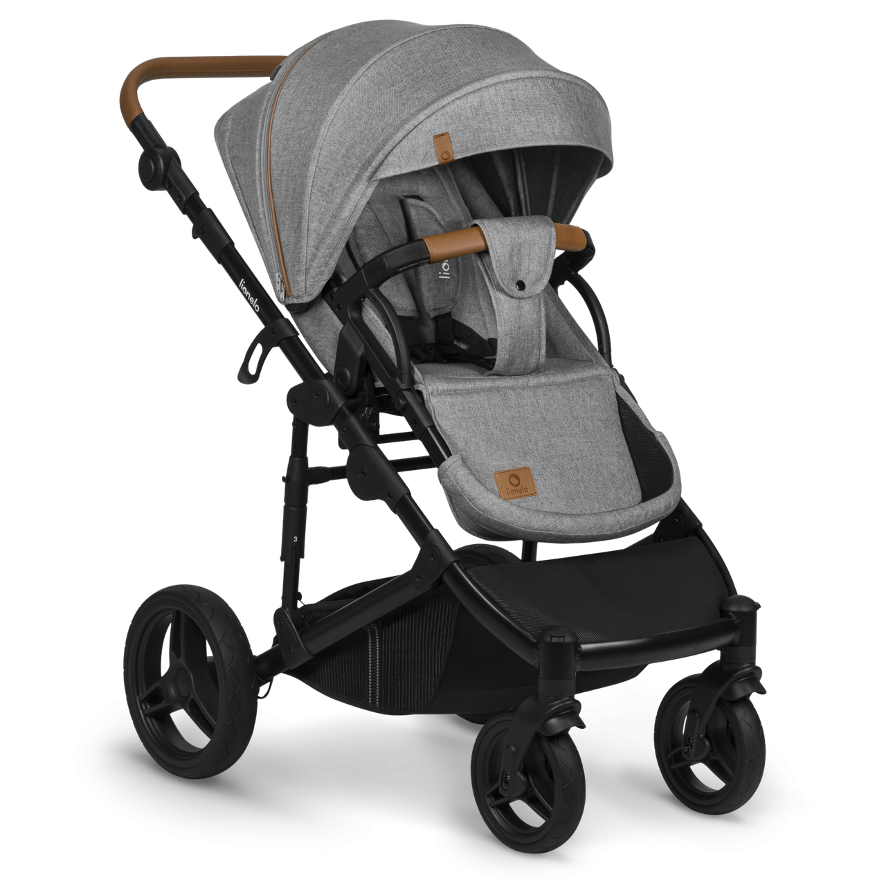 Універсальна коляска 3 в 1 Lionelo MARI TOUR GREY STONE, фото 1