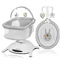 Гойдалка-ліжко Lionelo BELLA SET GREY CONCRETE