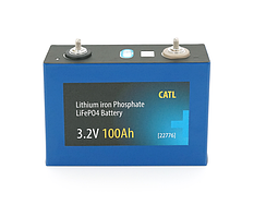 Осередок CATL 3.2V 100AH для збирання літій-залізо-фосфатного акумулятора, 3500 циклів, 200 х 33 х 166 мм