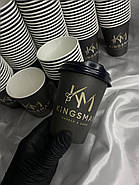 5000 шт. Стакани з логотипом, білі одношарові, 340 мл., фото 10