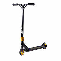 Дитячий самокат Lionelo WHIZZ BLACK CARBON YELLOW