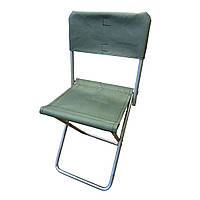 Стілець зі спинкою Харків, Хакі, 40/70х27х26cm, 1,7kg, Сталь