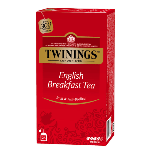 Twinings English Breakfast  чай чорний Твінінгс, у пакетиках 25 шт, фото 1