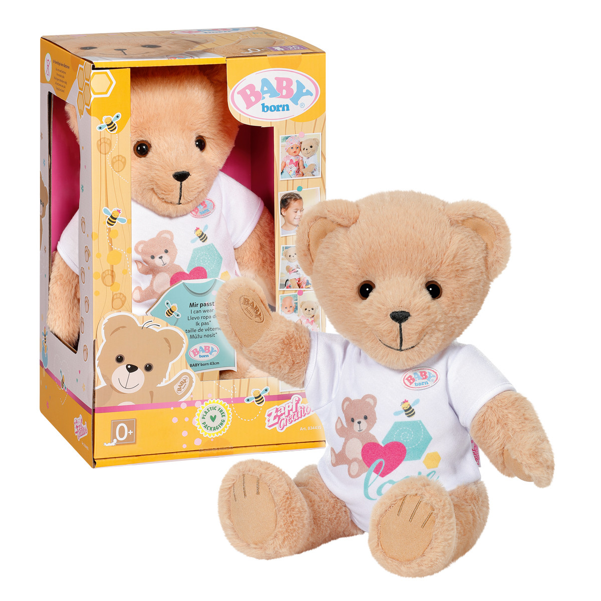 М'яка іграшка Baby Born Teddy  Bear - Ведмедик Тедді 0+ Zapf Creation 834435, фото 1
