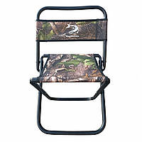 Стілець складний зі спинкою Megastrike SH9-3-22 - Посилений - Сталевий - Камуфляж