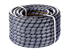 Шланг садовий армований чотирьохшаровий КРОКУС (15 бар) 3/4" 50 м