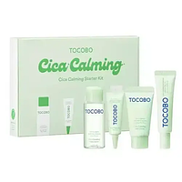 Заспокійливий набір мініатюр з екстрактом центели Tocobo Cica Calming Starter Kit 5 + 10 + 15 + 30 мл