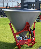 Розкидач добрив 500 л. гідравлічний (пластик, диск з нержавіючої сталі) на трактор