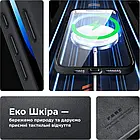 Чохол-накладка ArmorStandart FAKE Leather Case для Apple iPhone 15 Pro Black (ARM76299), фото 4