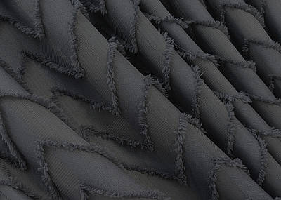 Шторна тканина Льон Букле. Колір графітовий. Код 1810ш