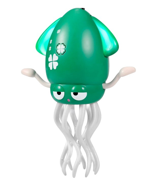 Музичний восьминіг Squid Electric Dance інтерактивна іграшка для малюків Зелений, фото 1