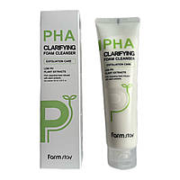 Очищувальна пінка FARMSTAY PHA CLARIFYING FOAM CLEANSER 150 мл