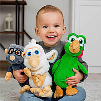 Набір м'яких іграшок Буба і друзі - Домовичок Буба, Мишка Лула, Папуга Гуга (3 персонажі) 0020929, фото 2