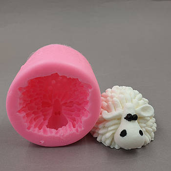 Силіконовий молд 3д Бутон троянди середній