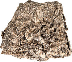 Маскувальна сітка Суха трава (сухе листя) осіння для автомобіля, пікапа, позашляховика та техніки. Степ