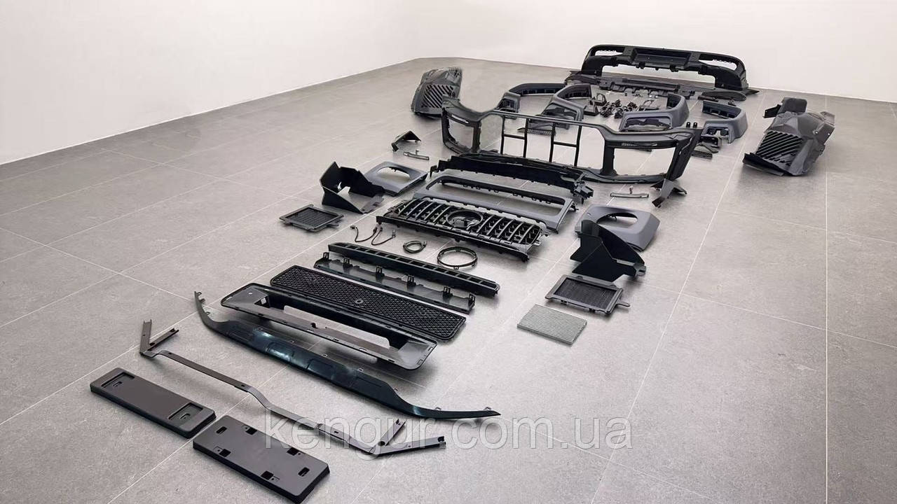 Пластиковий обвіс Brabus Widestar для Mercedes-Benz G-класу W465 2024+, фото 1