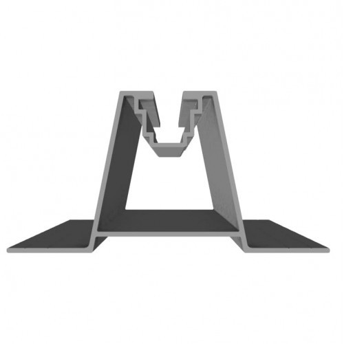 Блок довжиною 30см висота 50мм для безпрофільної системи кріплення сонячних панелей SPL-5