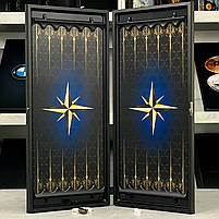 Нарди скляні - короткі нарди та довгі нарди Зірка 61×27×5 см, фото 3