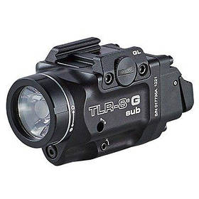 Ліхтар підствольний з ЛЦУ Streamlight TLR-8 X G Sub, 43X MOS/48 MOS/43X Rail/48 Rail/Sig Sauer P365 та P365 XL
