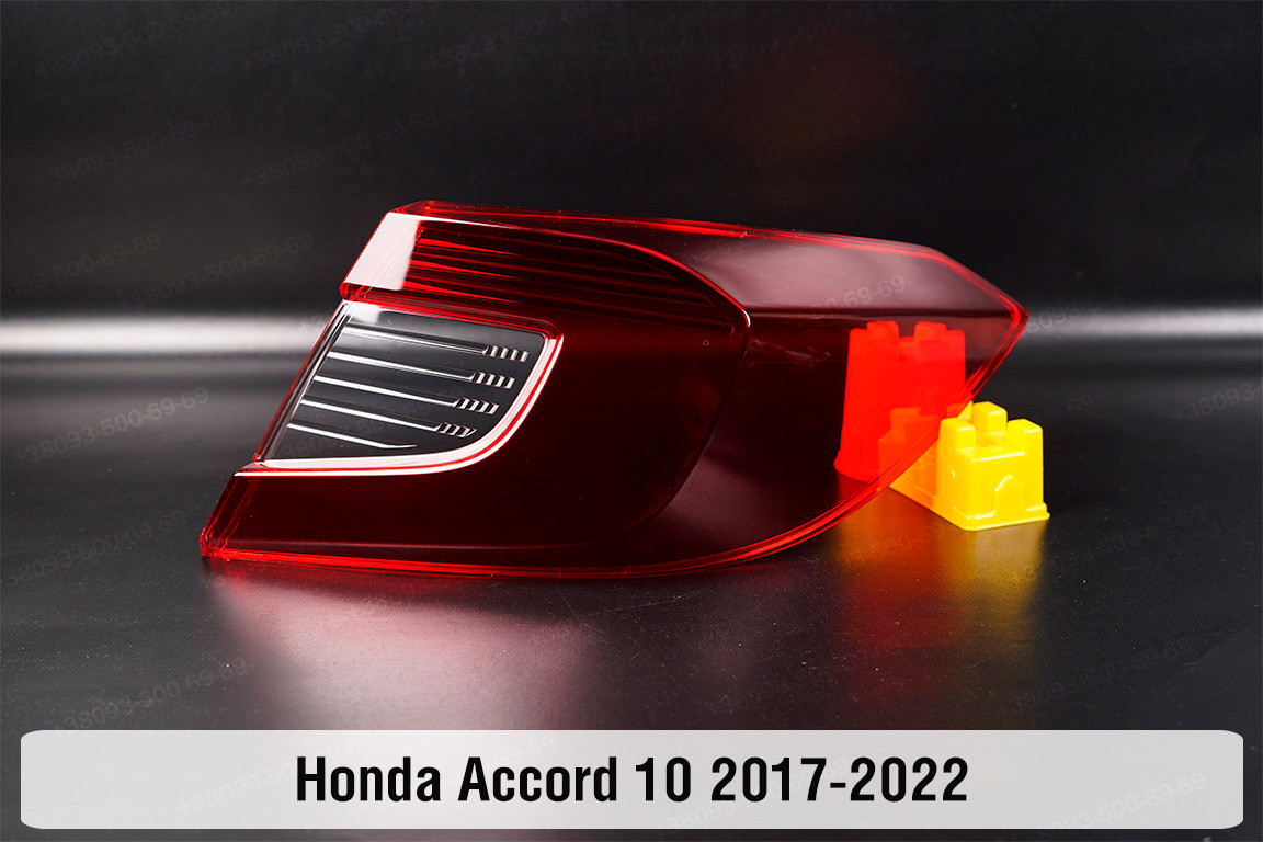 Скло заднього ліхтаря зовнішнє в крилі Honda Accord 10 (2017-2022) праве, фото 1