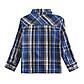 Дитяча сорочка для хлопчика в клітку 98, 104, фото 2