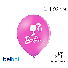 Принт 048 BELBAL-ББ 12" Барбі | Barbie - на фуксії