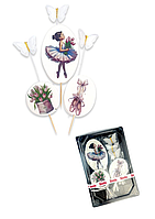 Набір цукрових прикрас "Балерина Топ" ТМ"Slado"