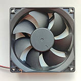 Осьовий вентилятор 92x92x25, DC 24V, 0.25A, фото 3