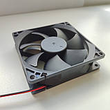 Осьовий вентилятор 92x92x25, DC 24V, 0.25A, фото 4