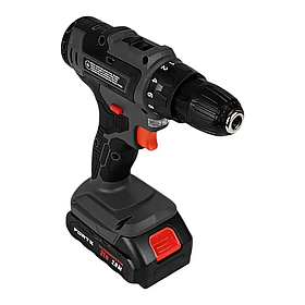 Шурупокрут з комплектом насадок Forte CD-21BC 21В Li-ion шуруповерт акумуляторний для меблів