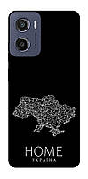 Чохол на Motorola Moto G05 Ukraine black map