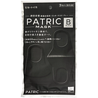 БАГАТОРАЗОВА ЗАХИСНА МАСКА PATRIC В ІНДИВІДУАЛЬНІЙ УПАКОВЦІ ЧОРНА